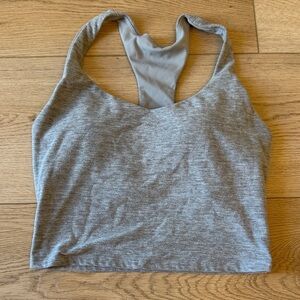 Fabletics Gray Sports Bra